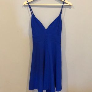 Blue Windsor Dress